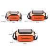 Cwatcun D121 Shoulder Crossbody Camera Bag - Small Orange Red - 8