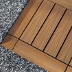 Outdoor Balcony Plastic Wood Waterproof Floor, Co-extruded Pewter - 4