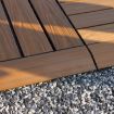 Outdoor Balcony Plastic Wood Waterproof Floor - Coffee - 6