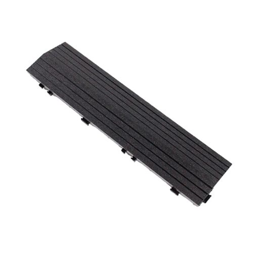Black Outdoor Balcony Plastic Wood Waterproof Floor - 1