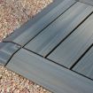 Black Outdoor Balcony Plastic Wood Waterproof Floor - 5