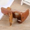 Sony ILCE-7CM2/Alpha 7C II Brown PU Leather Camera Half Case Base - 5