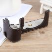 FUJIFILM X-S20 Buffalo Texture PU Leather Camera Half Case Base - Dark Coffee - 2