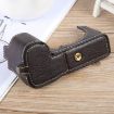 FUJIFILM X-S20 Buffalo Texture PU Leather Camera Half Case Base - Dark Coffee - 4