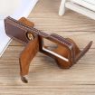 FUJIFILM X-T5 Glossy PU Leather Camera Half Case Base - Coffee - 5