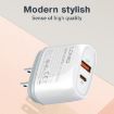 LDNIO Q229 Fast Charger with USB to Type-C Cable - 5
