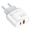 LDNIO Q229 Fast Charger with 1m Cable - EU Plug (White) - 2