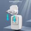 LDNIO A1204Q QC3.0 18W USB Fast Charger with 1m USB to 8 Pin Cable - 5