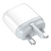 LDNIO Q229 Fast Charger + Type-C Cable - UK Plug (White) - 3
