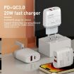 LDNIO Q229 Fast Charger with Type-C Cable - US Plug (White) - 4