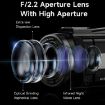 HDV-255K 5K/30FPS 16X Zoom Digital Camera (US Plug) - 9