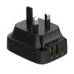 LDNIO Q334 32W Type-C + Dual USB Charger + 1m 8 Pin Data Cable - 3