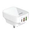 LDNIO Q334 32W Type-C Charger + Dual USB Port - US Plug - 1