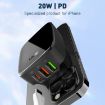 LDNIO Q334 32W Type-C Charger + Dual USB Port - UK Plug - 6