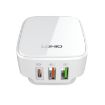 LDNIO Q334 32W Type-C + Dual USB Charger + 1m USB-C to 8 Pin Cable - 2