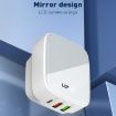 LDNIO Q334 32W Type-C Charger + Dual USB Port - EU Plug - 5