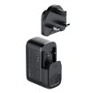 LDNIO Q366 65W USB + Dual Type-C Charger + 1m Cable - UK Plug - 2