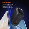 LDNIO Q366 65W USB + Dual Type-C Charger + 1m Cable EU Plug - 6