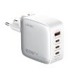 LDNIO Q408 100W GaN USB Charger + 3 USB-C Ports + 1m Data Cable - 1