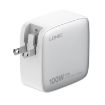 LDNIO Q408 100W GaN USB Charger + 3 USB-C Ports + 1m Data Cable - 2