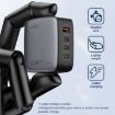 LDNIO Q408 100W GaN USB Charger + 3 USB-C Ports - US Plug - 9