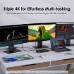 WAVLINK UG69PD25 Pro 100W PD Charging Triple 4K Display Docking Station - 4
