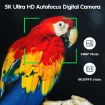 DC206X 5K/30FPS 3.2-Inch 5X Optical Zoom Dual-Camera HD Digital Camera - 9