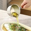300ml Stainless Steel Mini Hot Milk Oil Pot Butter Warmer Skillet - 2