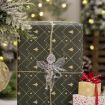 Acrylic Angel Christmas Tree Ornaments 4pcs/Pack - Transparent - 8