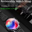H18 Ultra-Thin Round Ball Screen Smart Watch 32G (Silver) - 5