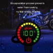 Morfayer Motorcycle Dual Display Alarm Power Meter - Voltmeter+Water Temperature Meter - 6