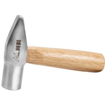 Handmade Medium Silversmith Hammer Tool - Short Handled Small Hammer - 1