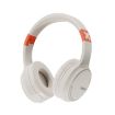 D MOOSTER D51 Foldable Noise Reduction Bluetooth Headset White - 1