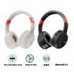 D MOOSTER D51 Foldable Noise Reduction Bluetooth Headset White - 2