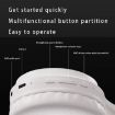D MOOSTER D51 Foldable Noise Reduction Bluetooth Headset White - 9