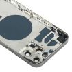 iPhone 12 Pro Max Back Housing Cover with SIM Tray & Side Keys - Black - 4