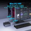 GXMO H90 Windows 11 Intel Core i7 11390H Mini Computer 16GB+512GB - 2