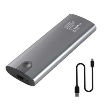 Blueendless 2809 M.2 Mobile Hard Disk Case SSD Enclosure Box - 1