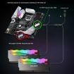 COOLMOON RA-2 Heatsink Cooler ARGB Colorful Flashing Memory Bank Cooling Radiator - 8