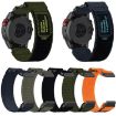 Garmin Forerunner 965 22mm Nylon Watch Band - Orange - 4