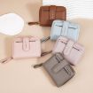 Baellerry N1915 Lychee Pattern Women Short Wallet (Brown) - 7