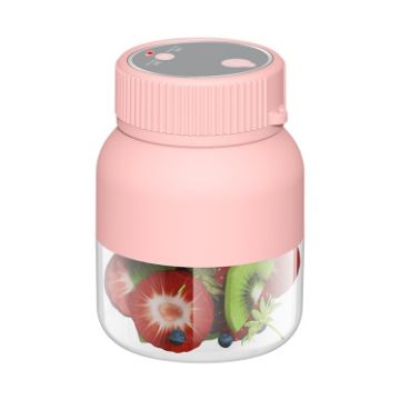 800ml Wireless Portable Juicer Large-capacity Outdoor Juicer (Pink) - 1