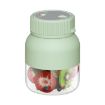 800ml Wireless Portable Juicer - Large-capacity Outdoor Juicer (Green) - 1
