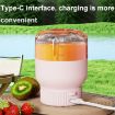 800ml Wireless Portable Juicer - Large-capacity Outdoor Juicer (Green) - 4