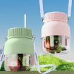 800ml Wireless Portable Juicer - Large-capacity Outdoor Juicer (Green) - 8
