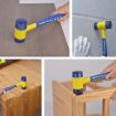 35mm Soft Hammer for Floor Tile Installation - Removable, Door Window - 8