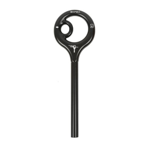 XINDA XD-Q9732 9-shaped Descender for Mountain Climbing (Black) - 1