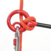 XINDA XD-Q9732 9-shaped Descender for Mountain Climbing (Black) - 6