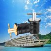 Marine Motorboat Deck Cross Drain Plug Screw - Copper 25mm - 5