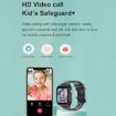 K26H 4G Kids Phone Watch with Touch Screen Front Camera SOS GPS - Black - 6
